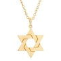 Yaniv Fine Jewelry Large 18K Gold Star of David Pendant - Unisex, Color Option - 2