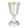 Bier Judaica Elegant Handcrafted Sterling Silver Kiddush Cup With Polished Finish - 3