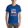Pro-America, Pro-Israel. Cool Jewish T-Shirt (Choice of Colors) - 1