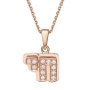 Yaniv Fine Jewelry 18K Gold Double Chai Pendant Necklace with Diamonds (Choice of Color) - 7