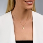 Yaniv Fine Jewelry 18K Gold Hamsa Diamond Pendant with Evil Eye Motif (Choice of Colors) - 2