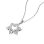Yaniv Fine Jewelry 18K Gold Star of David Domed Diamond Pendant - 5