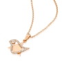 Yaniv Fine Jewelry 18K Gold Star of David & Dove of Peace Pendant with Diamonds - 6
