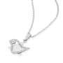 Yaniv Fine Jewelry 18K Gold Star of David & Dove of Peace Pendant with Diamonds - 4