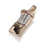 Yaniv Fine Jewelry 18K Gold Modern Mezuzah Diamond Pendant - 3