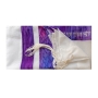 Galilee Silks Stylish Purple and Lilac Women's Tallit (Prayer Shawl) Set - 3