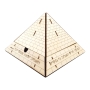 Pyramid Matzah Holder: Do-It-Yourself 3D Puzzle Kit - 2