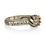 Sterling Silver Secret of Love Five Metals Ring - 1