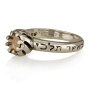 Sterling Silver Secret of Love Five Metals Ring - 2