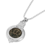 Sterling Silver King Agrippa Coin Necklace - 2