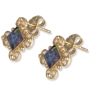 14K Gold and Opal Stone Earrings - 2