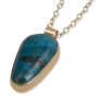Gold Filled Silver Eilat Stone Necklace - 1