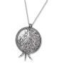 Rafael Jewelry Large Filigree Pomegranate Sterling Silver Necklace  - 2