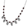 Rafael Jewelry Beaded Pomegranate Filigree Necklace - 1