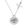 Rafael Jewelry Sterling Silver Tree of Life Necklace with Dove - 1