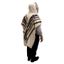 Handwoven Multi-Color Pattern Tallit (Prayer Shawl) Set from Rikmat Elimelech - Non-Slip - 5