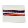 Handwoven Multi-Color Pattern Tallit (Prayer Shawl) Set from Rikmat Elimelech - Non-Slip - 7
