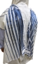 Handwoven Blue Pattern Non-Slip Tallit (Prayer Shawl) Set from Rikmat Elimelech - 4