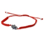 Red String Bracelet with Hamsa (Kabbalah) - 1