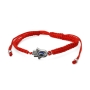 Kabbalah Red String Bracelet with Hamsa and Evil Eye - Color Option  - 3
