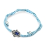 Kabbalah String Bracelet with Hamsa and Evil Eye - Color Option  - 6