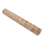 Extra Large Jerusalem Stone Mezuzah Case with Shin and Western Wall Design - Color Option - 2