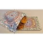 Dorit Judaica Challah Cover With Pomegranate Mandala Pattern and Shabbat Verses - 2