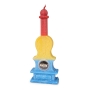 Luxurious Violin-Shaped Havdalah Candle With Besamim Spices (Choice of Colors) - 4