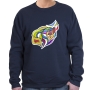 Graffiti Shalom Sweatshirt (Choice of Colors) - 4