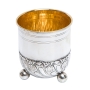 Silver Plated Kiddush Cup. Replica. Germany 1689 - 1