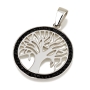 925 Sterling Silver Tree of Life Pendant with Crystal Stones - 6
