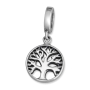 Sterling Silver Tree of Life Pendant Charm - 1