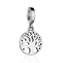 Sterling Silver Tree of Life Pendant Charm - 2