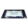 Chic Menorah Tray With Colorful Hanukkah Symbols - 1
