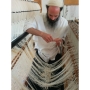 Tallis Man Handmade Chabad Tallit Set - Blue - 4
