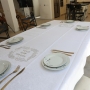 Stylish Shabbat & Holiday Tablecloth (Choice of Sizes) - 4