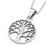 Sterling Silver Tree of Life Necklace - Unisex - 4