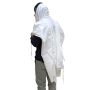 Talitnia Gilboa Traditional Non-Slip Tallit - White - 6