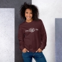 Without The Evil Eye (Hebrew) Sweatshirt (Choice of Colors) - 6