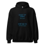Man Plans and God Laughs Yiddish Unisex Hoodie - 8