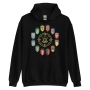 IDF Tags with Corps Insignia Unisex Hoodie - 4