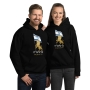 Am Yisrael Chai and Lion of Judah with Flag - Unisex Hoodie - 5