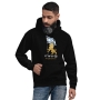 Am Yisrael Chai and Lion of Judah with Flag - Unisex Hoodie - 3