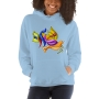 Shalom and Dove Stained Glass Unisex Hoodie - 4