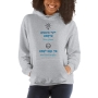 Man Plans and God Laughs Yiddish Unisex Hoodie - 6