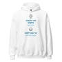 Man Plans and God Laughs Yiddish Unisex Hoodie - 9