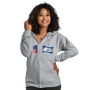 USA-ISRAEL Flags Unisex Heavy Blend Zip Hoodie - 4