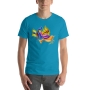 Shalom Dove T-Shirt - Stained Glass. Variety of Colors - 1