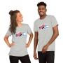 Israel and USA Unisex T-Shirt - 5