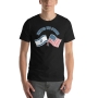 United We Stand (Crossed Flags) T-Shirt. Variety of Colors - 7